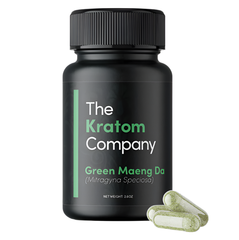 Maeng Da Green Vein Kratom Capsules 150ct
