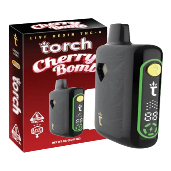 Torch Cherry Bomb Sativa Disposable Vape 6g