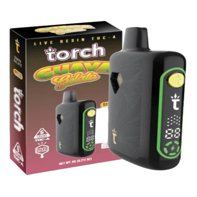 Torch Guava Gelato THC-A Disposable Vape