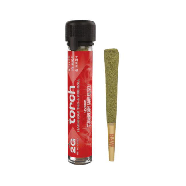 Torch Hashhole Pre-Roll - Strawberry Sour Diesel