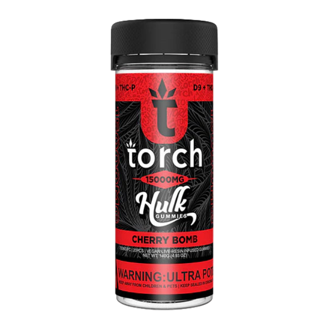 Torch Hulk Gummies 15000mg Cherry Bomb