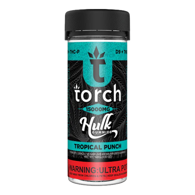 Torch Hulk Gummies 15000mg Tropical Punch