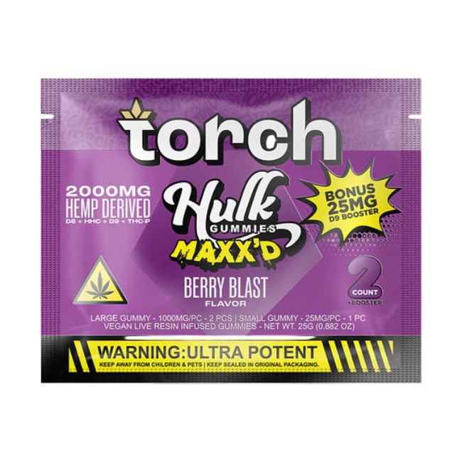 Torch Hulk Gummies Maxx’d - Berry Blast