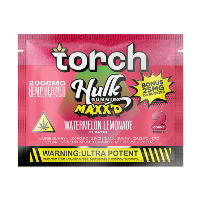 Torch Hulk Gummies Maxx’d 2000mg 3ct