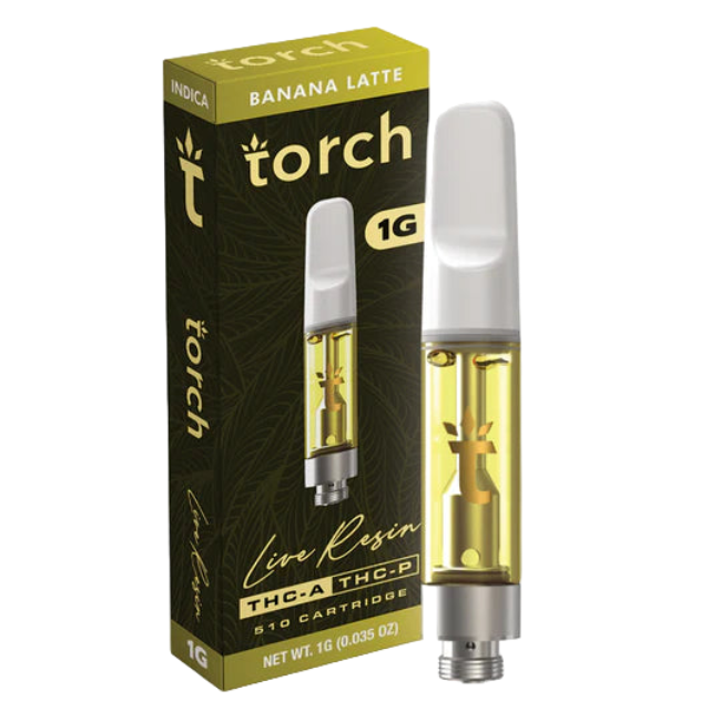 Torch Live Resin Banana Latte Cartridge