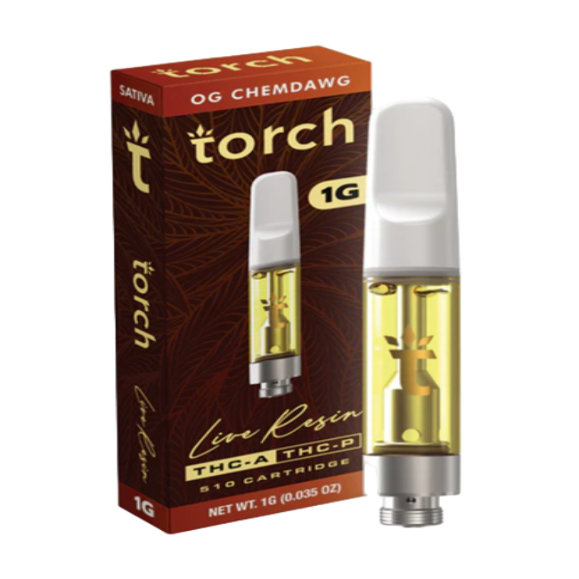 Torch Live Resin Cartridge - OG Chemdawg