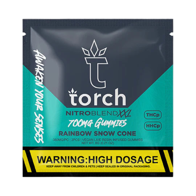 Torch Nitro Blend XXL Gummy Rainbow Snow Cone