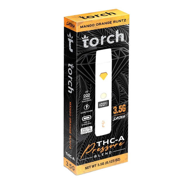 Torch Pressure Blend Mango Orange Disposable