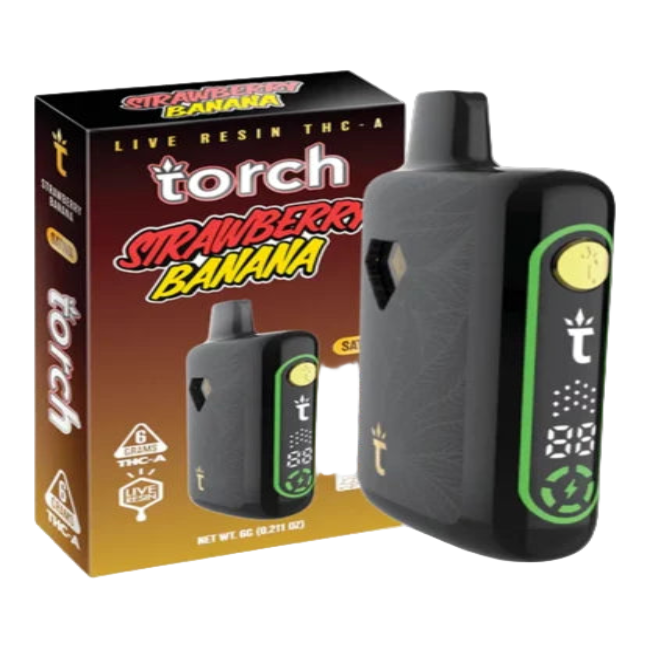 Torch THC-A Disposable Strawberry Banana 6g