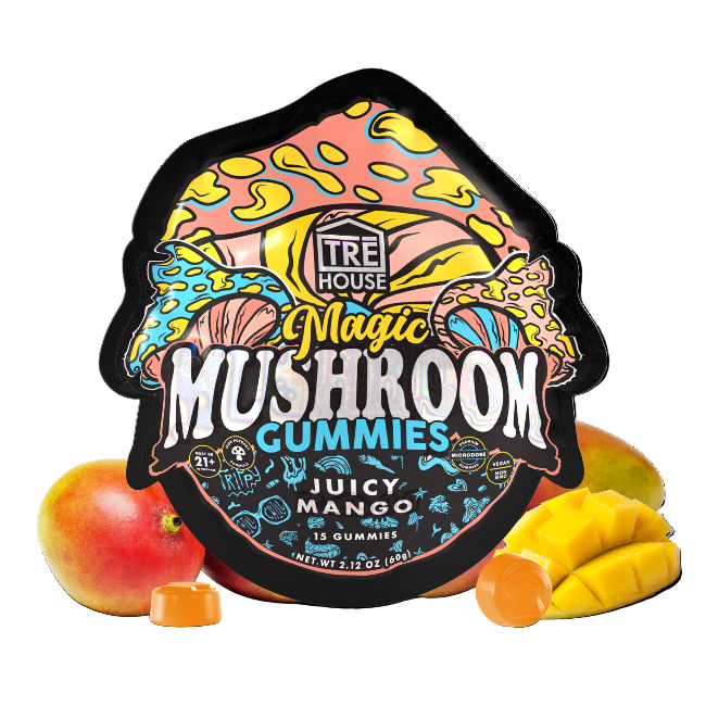 TRE House Juicy Mango Mushroom Gummies