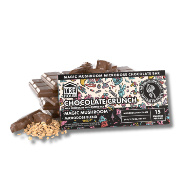 TRE House Microdose Chocolate Crunch Bars