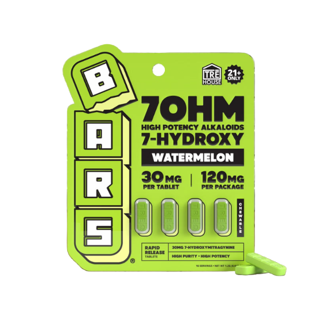 TRE House Watermelon 7-Hydroxy Chewable Tablets