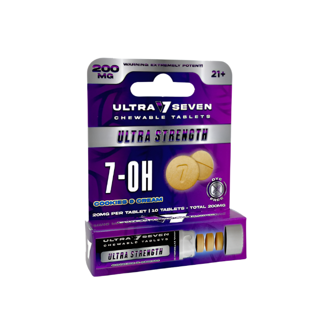 Ultra Strength 7OH Chewable Tablets - 20mg