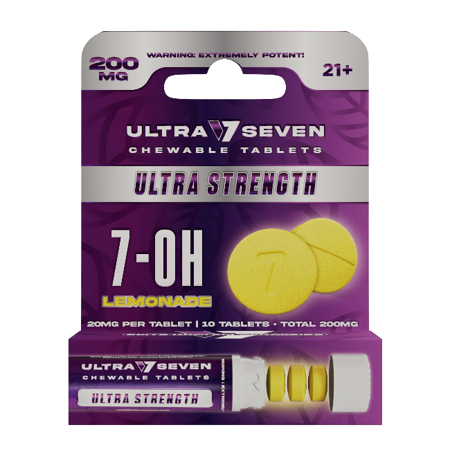Ultra Seven 7OH Chewable Tablets Lemonade
