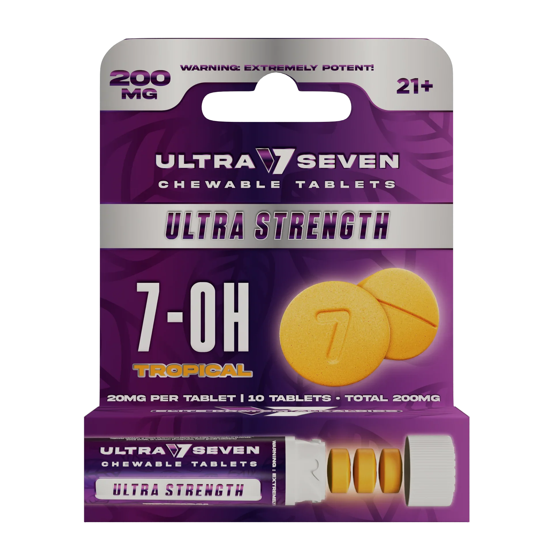 Ultra Seven Tropical 7OH Chewable Tablets