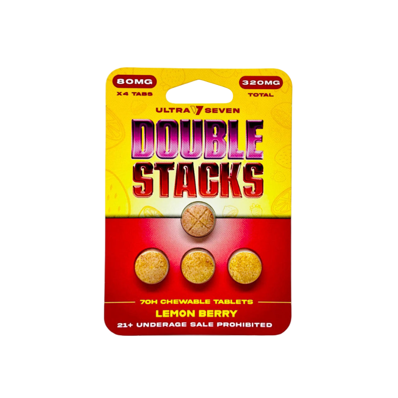 Ultra Seven Double Stacks 80mg 4ct Tablets