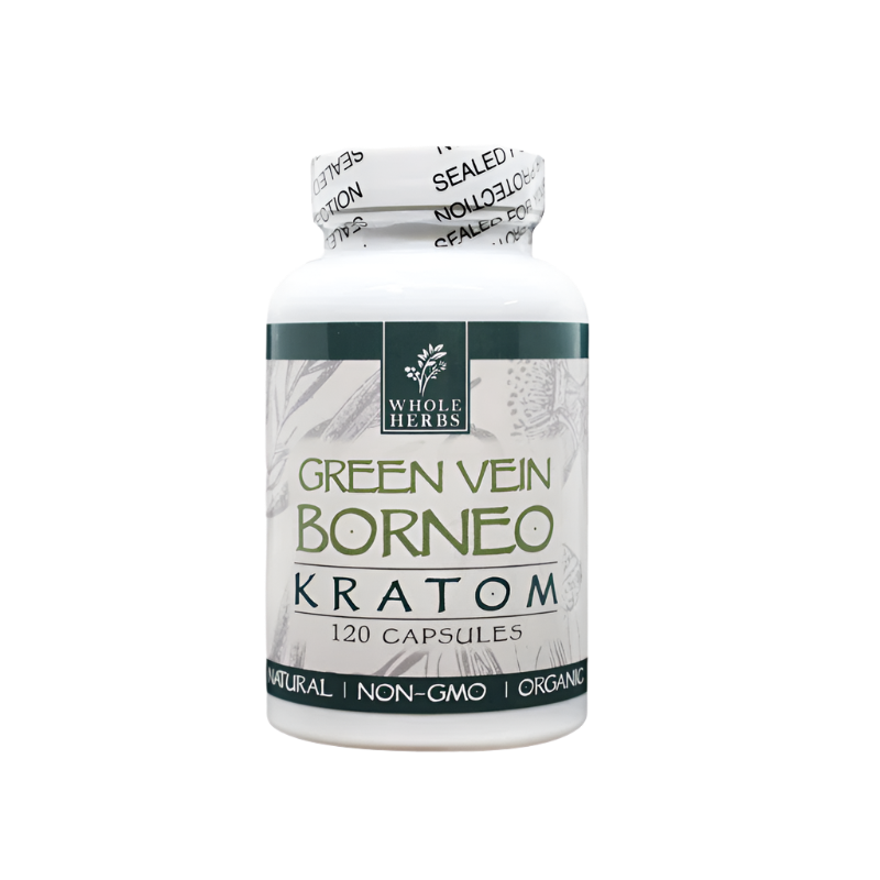 Borneo Green Vein Kratom Capsules – 120ct