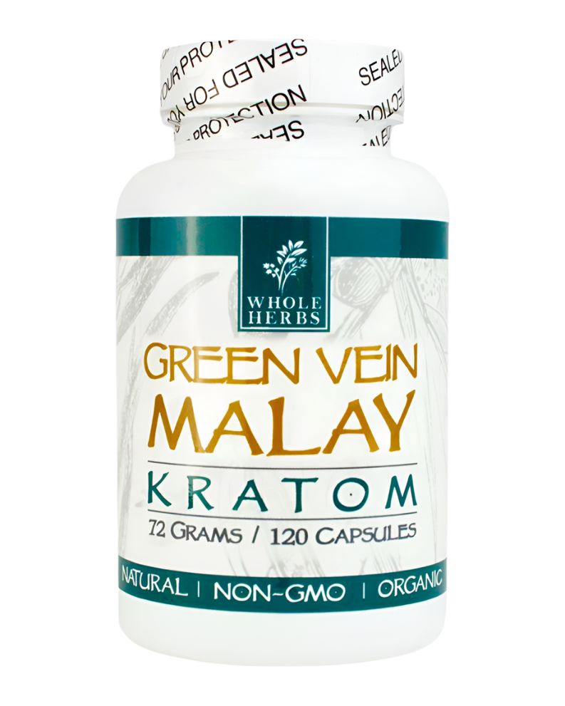 Whole Herbs Malay Green Vein Capsules 120ct