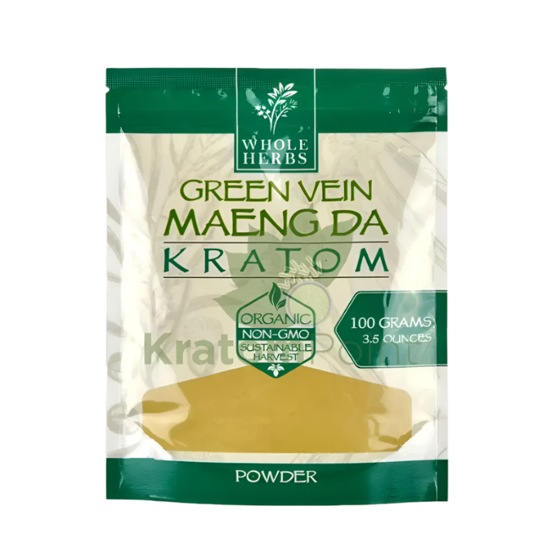 Maeng Da Green Vein Kratom Powder 100g