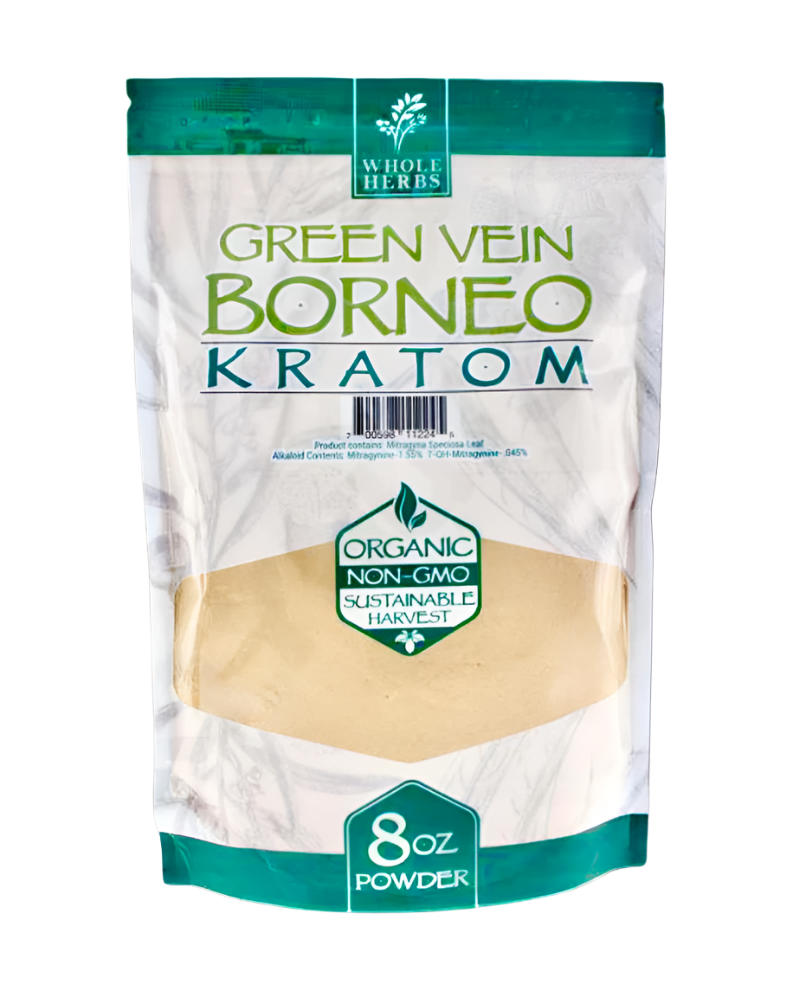 Whole Herbs Borneo Green Vein Kratom