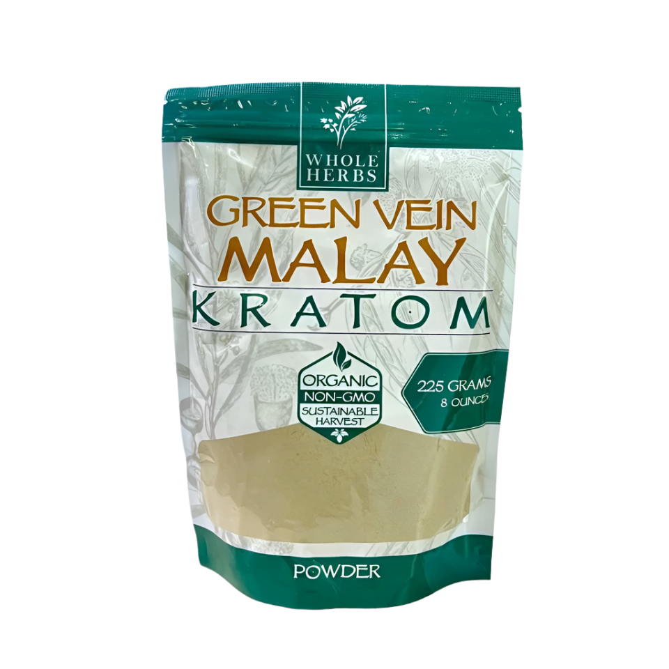 Malay Green Vein Kratom Powder 225g