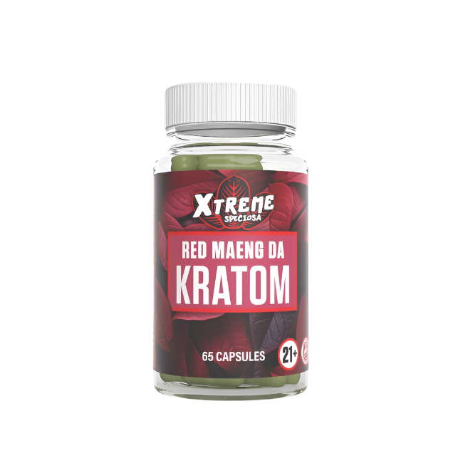 Xtreme Speciosa Capsules 65ct - Red Vein