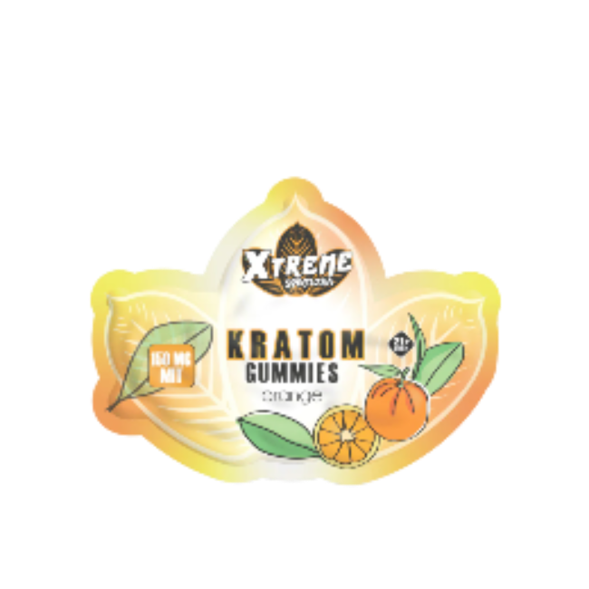 Xtreme Speciosa MIT Gummies 150mg - Orange