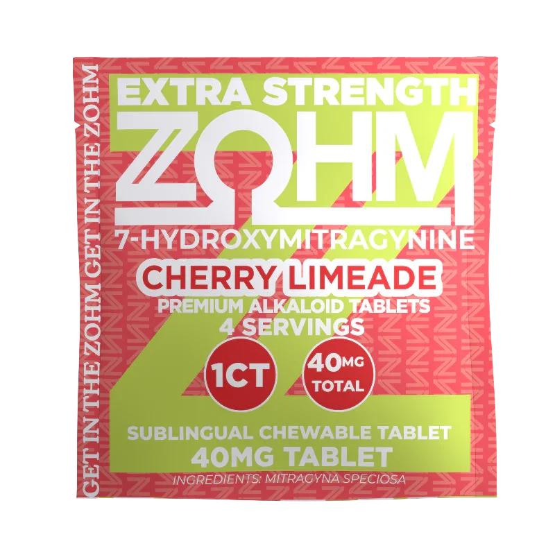 ZOHM Extra Strength Cherry Limeade Tablets